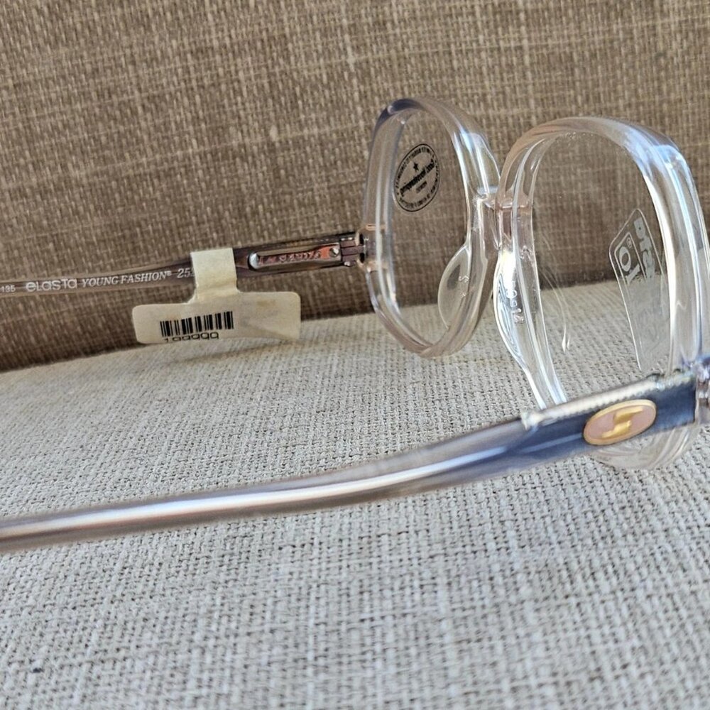 Safilo Women Eyeglasses Frame ELASTA Young Fashion Glasses Frame Italy Old Stock - Picture 5 of 13